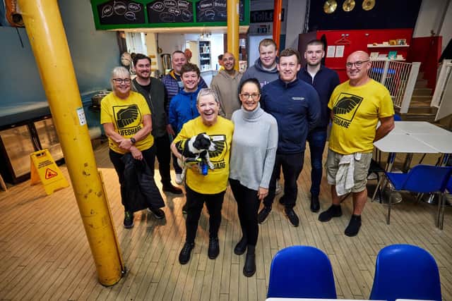 The David Wilson Homes team volunteering at Lifeshare