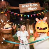Helen Flanagan opens the new Gruffalo & Friends Clubhouse on Blackpool Promenade