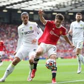 Daniel James played for United against Leeds in their Premier League opener this season. Credit: Getty