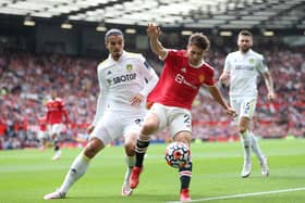 Daniel James played for United against Leeds in their Premier League opener this season. Credit: Getty
