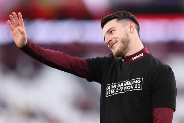 Manchester United have been linked with West Ham’s Declan Rice.