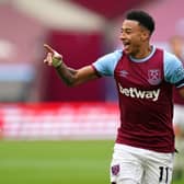 Jesse Lingard in action for West Ham. 