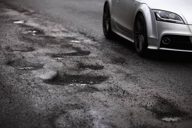 Potholes.