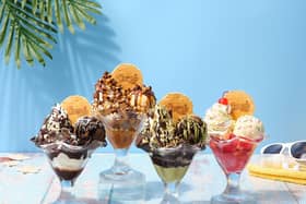 Creams Cafe's summer sundae collection