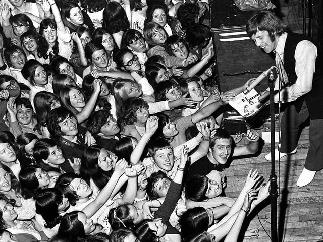 RETRO 1970 Wigan Casino Club hosted The BBC Radio One show with top DJs entertaining an army of adoring fans.
