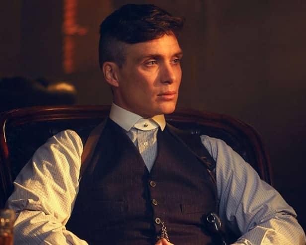 British period crime drama. Lead character Thomas Shelby.