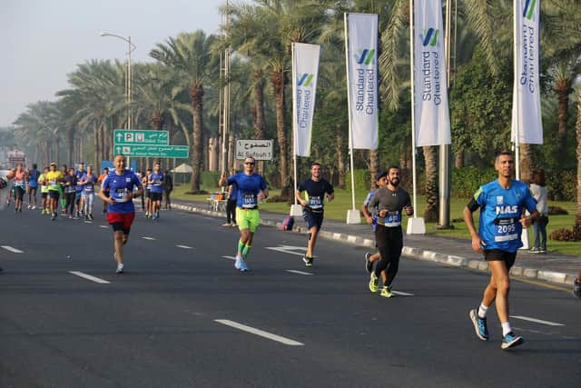 Race runners
