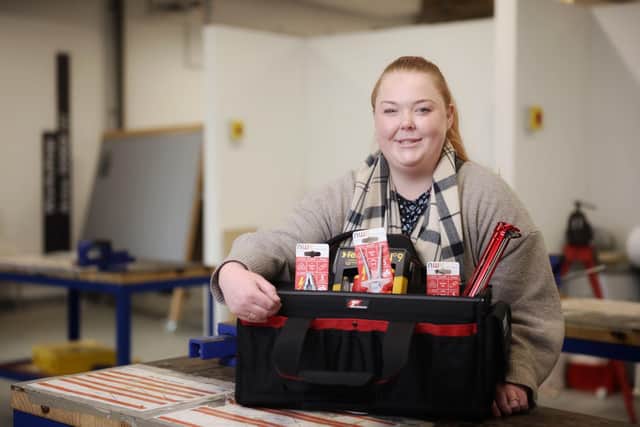 Erin attends DIY Skills training course