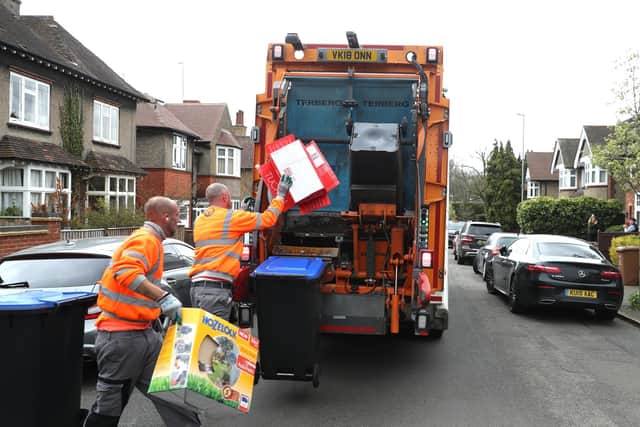 Bin collections have been impacted in parts of Derbyshire today following snow and ice.