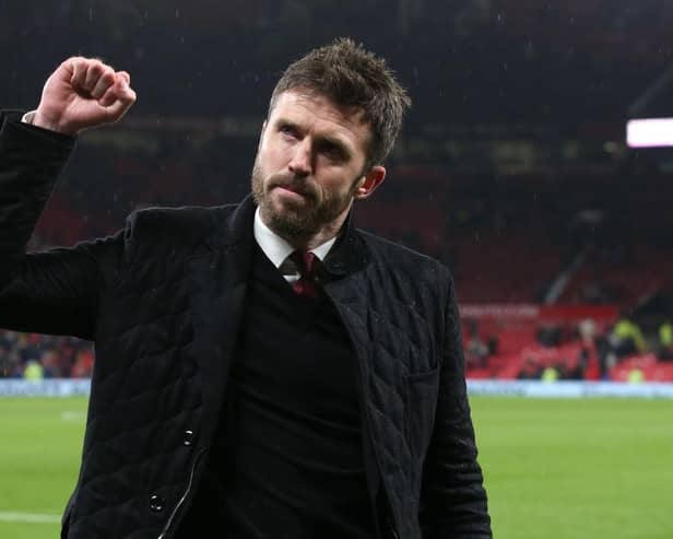 Middlesbrough have spoken to Michael Carrick about their vacant managerial vacancy (Sky Sports). Credit: Getty. 