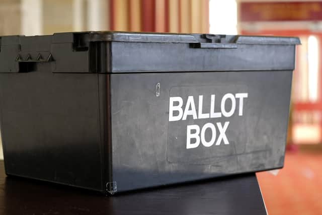 Residents in Tameside will go to the polls at the start of the month 