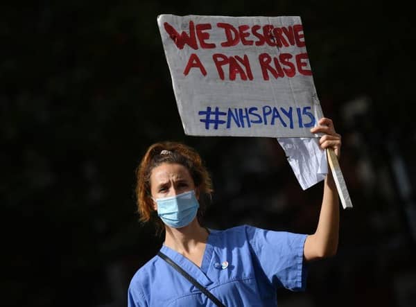 No NHS trusts in Sussex will take part in strikes (Photo by JUSTIN TALLIS/AFP via Getty Images)