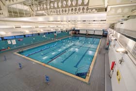 Swimming pool at Wythenshawe Forum