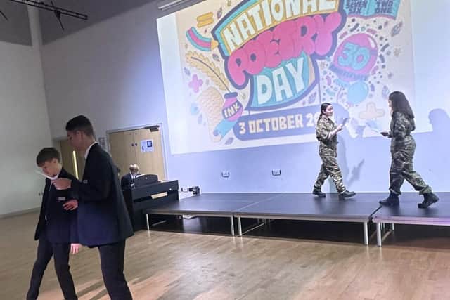 Year 9 students take to the stage for Performance Poetry