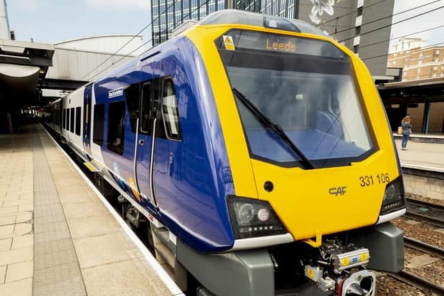 Northern train departing from Doncaster to Leeds. (Pic credit: Northern)