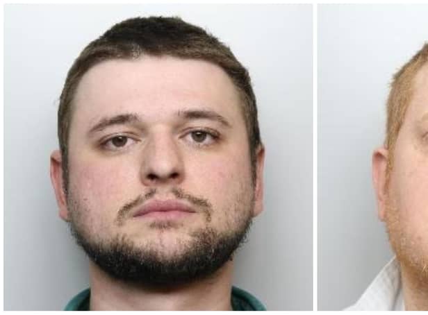 <p>Gareth Arnold (left) and Jared O'Mara (right) have both been convicted of fraud relating to fraudulent invoices submitted to the Independent Parliamentary Standards Authority while O'Mara was the MP for Sheffield Hallam. The invoices requested reimbursement for services from the fictitious organisation: 'Confident about Autism South Yorkshire'</p>
