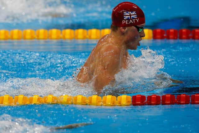 Peaty's reaction was one of contentment and pride
