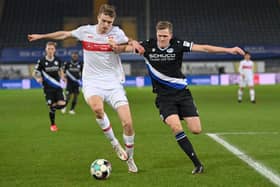 Stuttgart striker Sasa Kalajdzic.  