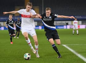 Stuttgart striker Sasa Kalajdzic.  