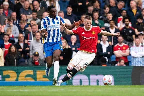 Brighton striker Danny Welbeck will be up against his former club Manchester United in the Premier League this Sunday