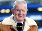Pictured is former Sheffield Morning Telegraph reporter and retired BBC Match of the Day football commentator John Motson who has died aged 77. Courtesy of PA Images/PA Wire.