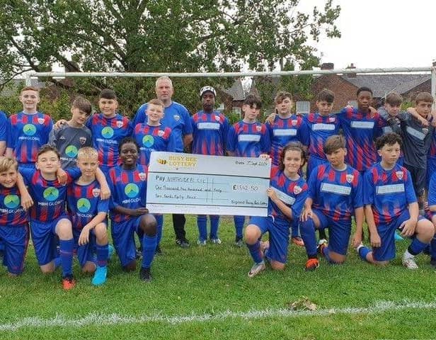Busy Bee Lottery Recipients, Northside FC.