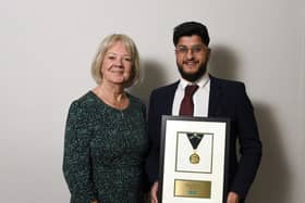 Dame Mary Perkins and Fahim Patel, Specsavers