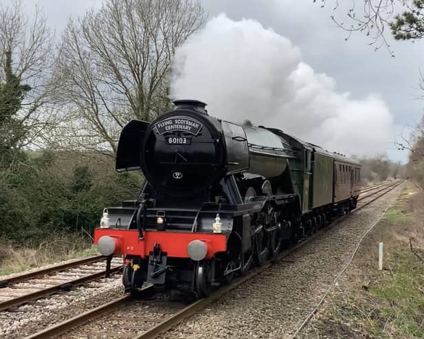 The Flying Scotsman Photo: Matilda Walden