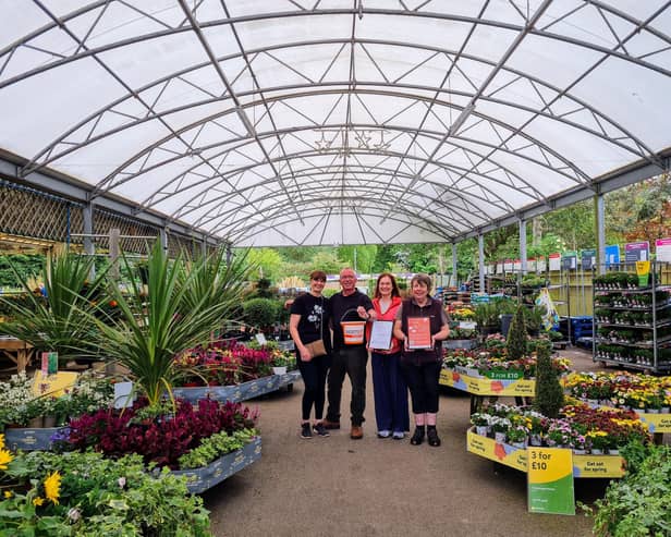 The Garden House Marple were announced as this year’s winners by their local Dobbies’ Marple store