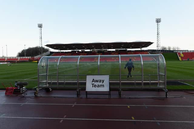 Woolston spent time on loan at Gateshead earlier in his career. Credit: Getty