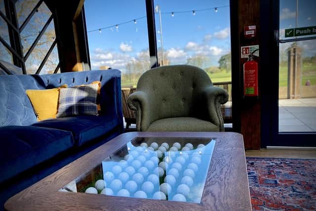 The golf-themed bar in the Ridgeway Restaurant. Image: Darwin Escapes