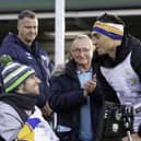 Rob Burrow and Kevin Sinfield raised millions for the MND community. (Photo: Allan McKenzie/SWpix.com)