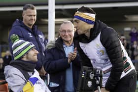 Rob Burrow and Kevin Sinfield raised millions for the MND community. (Photo: Allan McKenzie/SWpix.com)