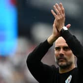 Pep Guardiola of Man City. 