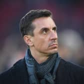 Gary Neville thinks Manchester United favour Erik ten Hag over Mauricio Pochettino as their next manager. Credit: Getty. 