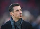 Sky Sports pundit Gary Neville. (Photo by Michael Regan/Getty Images)