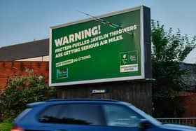 In support of the ParalympicsGB team, John West installed Impressive billboards across the country