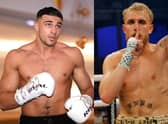 Tommy Fury (left) and Jake Paul (right) have been engaging in a war of words via Instagram over a challenge to fight in the boxing ring (Getty Images)
