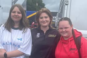 Women in Motorsport - Tamsin Clark, Charlotte Little, Jess Smith ( L-R )