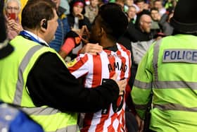 Manchester United loanee Amad Diallo.  
