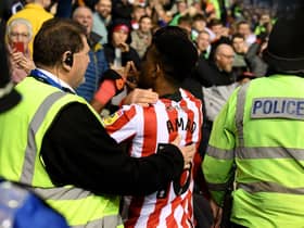 Manchester United loanee Amad Diallo.  