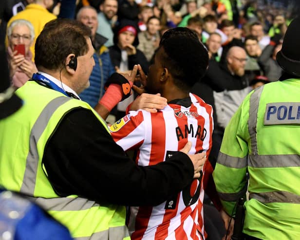 Manchester United loanee Amad Diallo.  