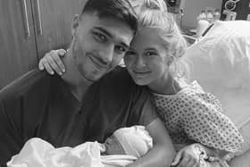 Molly-Mae and Tommy with their baby daughter Bambi