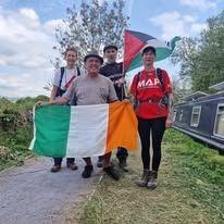 Ruth and supporters with Vinnie