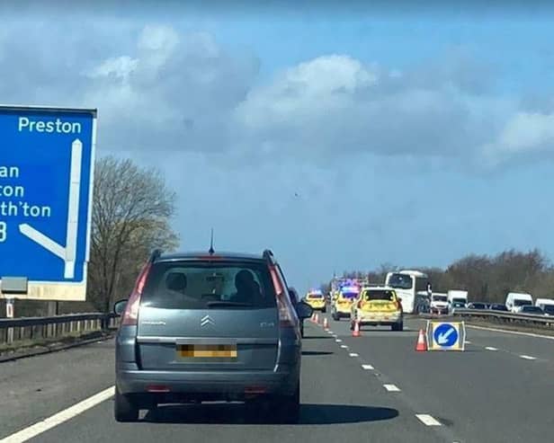 The M61 near Bolton 