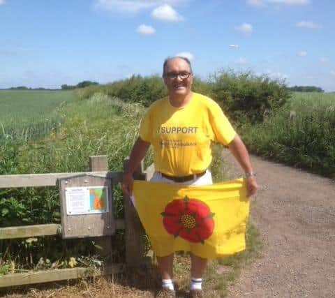 Philip Walsh, chair of the Friends of Real Lancashire, says more needs to be done to differentiate the county from the county council