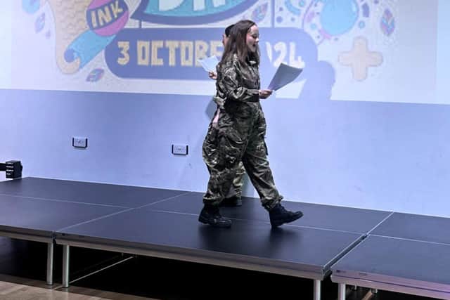 Year 9 student takes to the stage for Performance Poetry