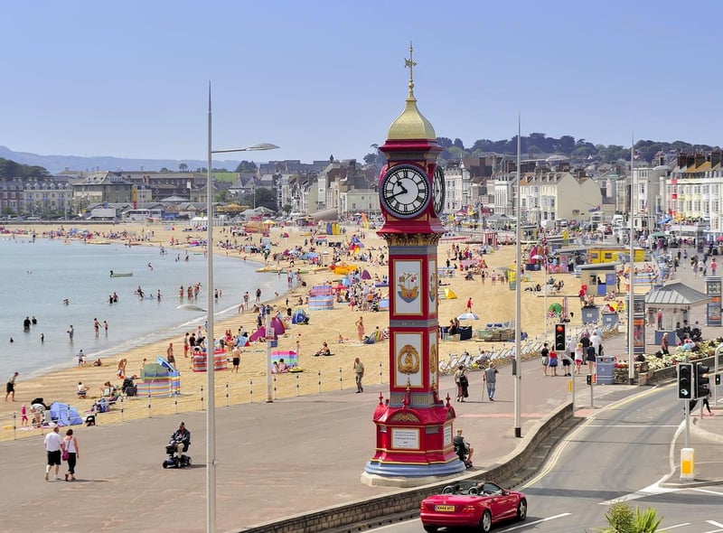 With its award winning sandy beach, Weymouth is well equipped for the children’s summer holidays with a free summer entertainment programme running from July - August. The beach clearly has stunning views too, with TikTok users watching Weymouth Beach content 42.9m times.