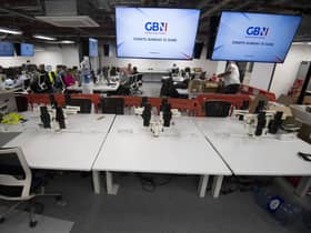 GB News is located within The Point at Paddington, north London