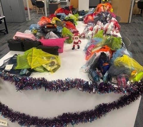 Taylor Wimpey Manchester donated over 100 washbags to Lifeshare